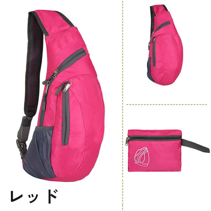 ボディバッグ ショルダーバッグ ポーチ付き | PlusNao | 詳細画像14 