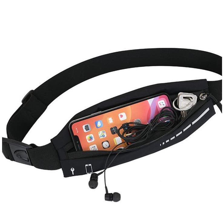 ランニングポーチ ウエストポーチ ランニングバッグ | PlusNao | 詳細画像10 