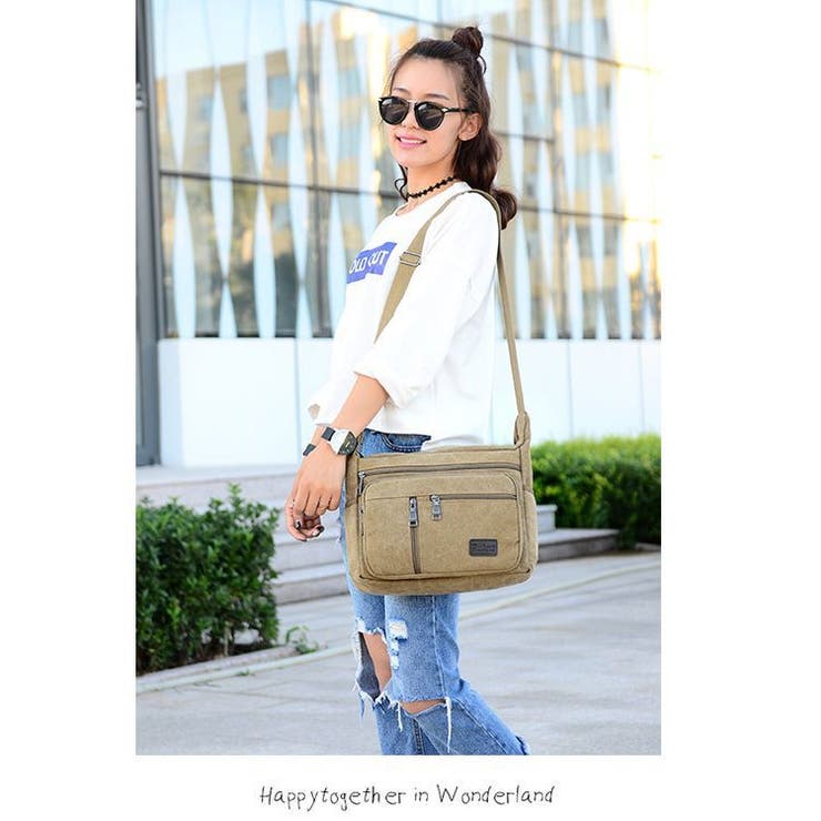 ショルダーバッグ 男女兼用 ユニセックス | PlusNao | 詳細画像2 