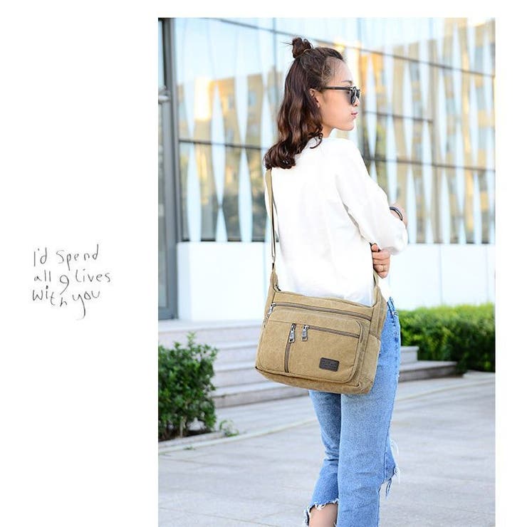 ショルダーバッグ 男女兼用 ユニセックス | PlusNao | 詳細画像3 