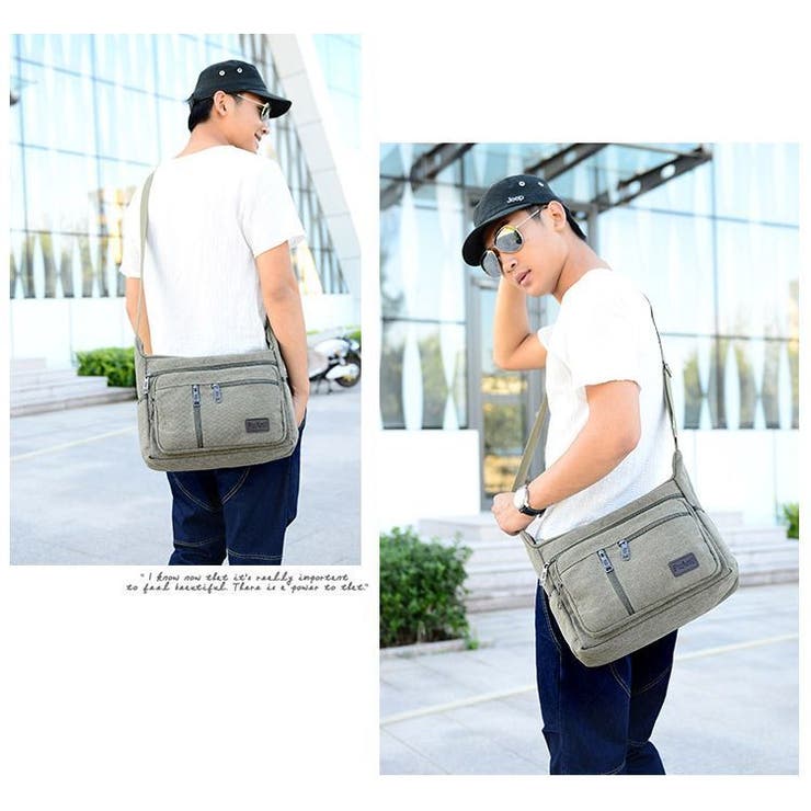 ショルダーバッグ 男女兼用 ユニセックス | PlusNao | 詳細画像6 