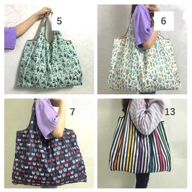 エコバッグ ショッピングバッグ カバン | PlusNao | 詳細画像7 