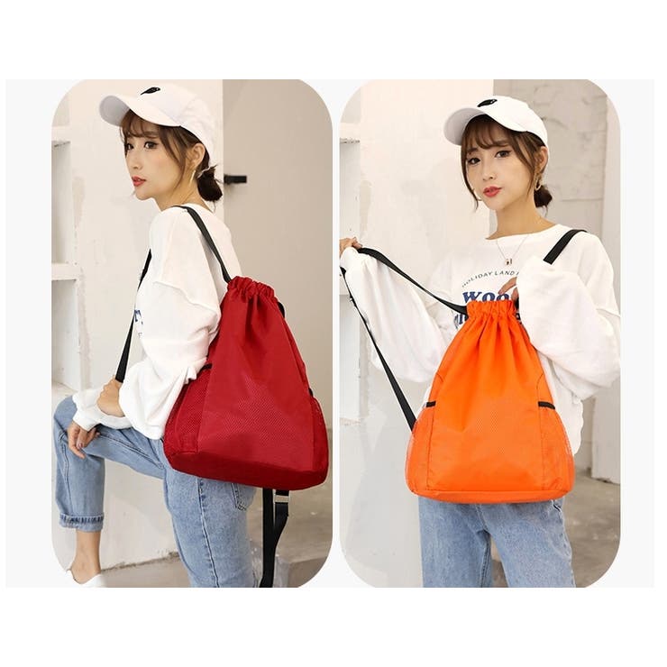 ナップサック リュックサック バックパック | PlusNao | 詳細画像5 