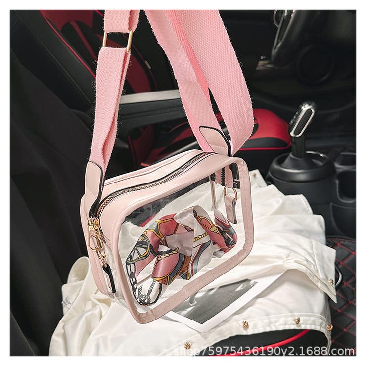 ショルダーバッグ クリアバッグ ビニールバッグ | PlusNao | 詳細画像14 