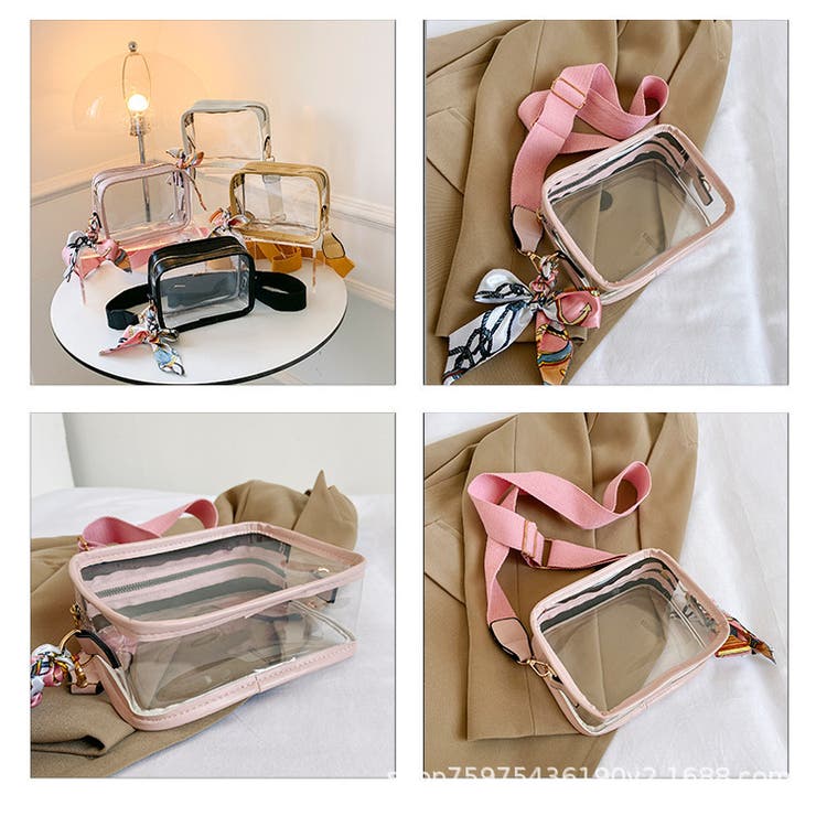 ショルダーバッグ クリアバッグ ビニールバッグ | PlusNao | 詳細画像18 