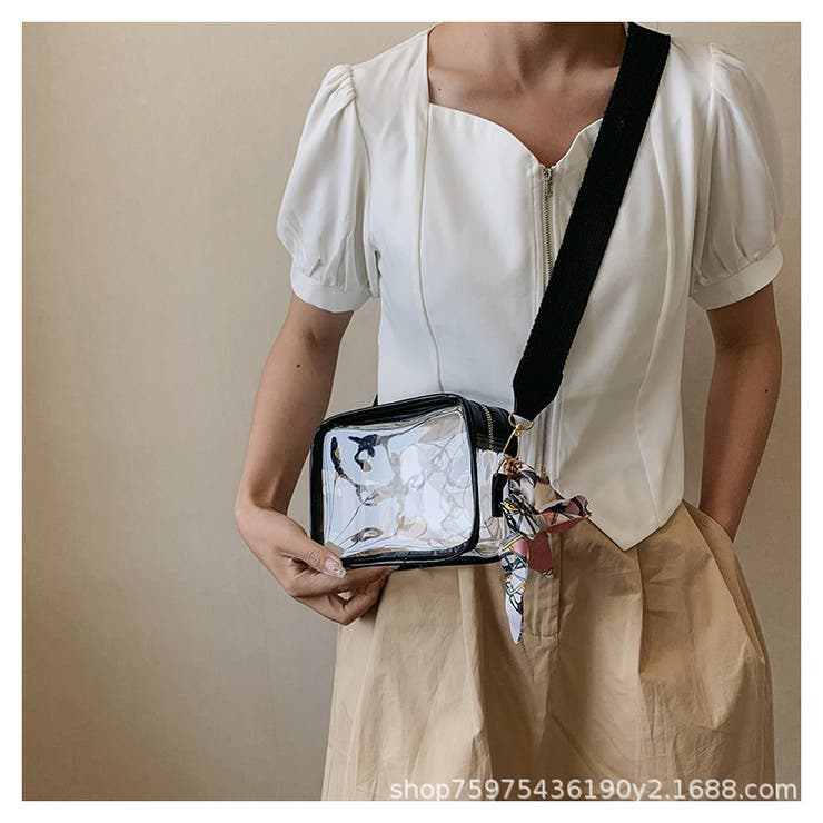 ショルダーバッグ クリアバッグ ビニールバッグ | PlusNao | 詳細画像5 