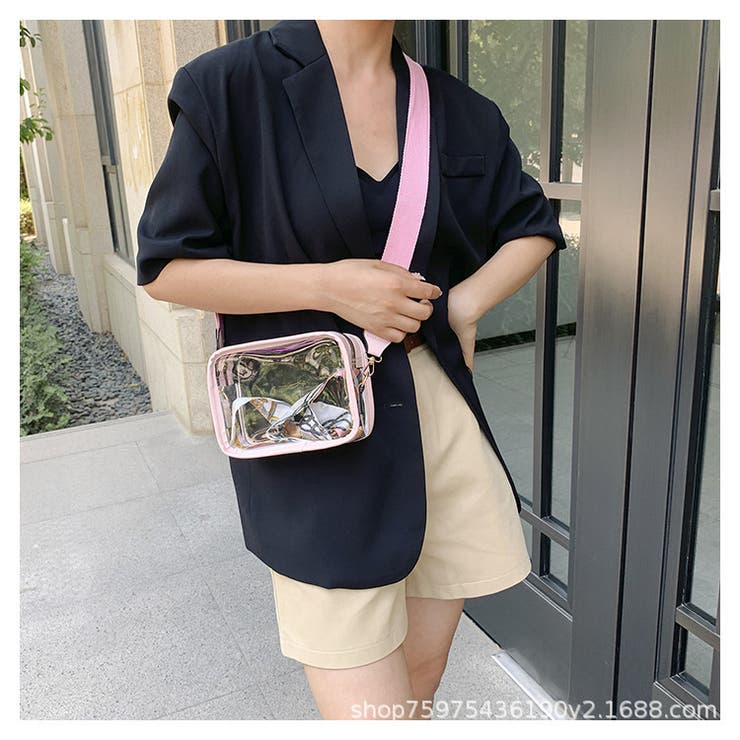 ショルダーバッグ クリアバッグ ビニールバッグ | PlusNao | 詳細画像6 