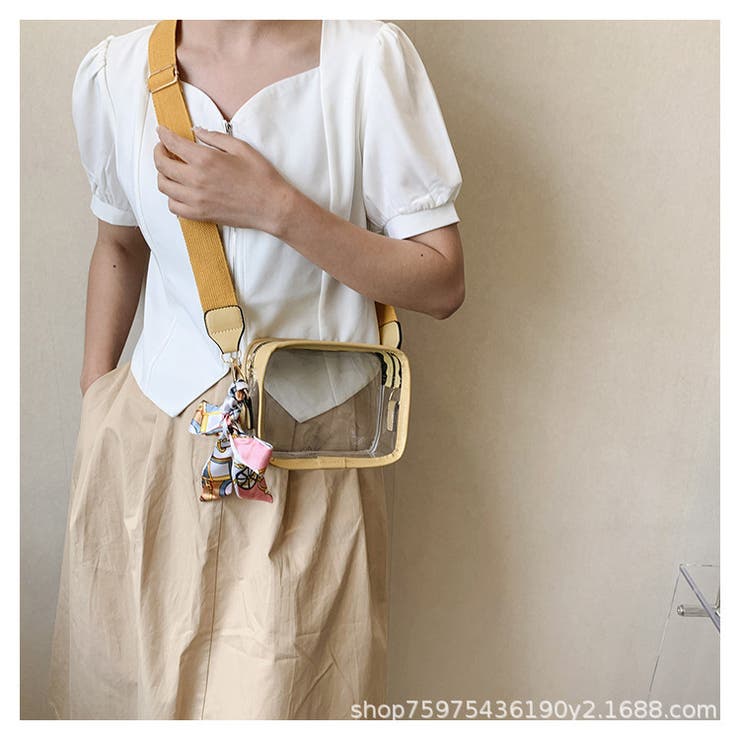 ショルダーバッグ クリアバッグ ビニールバッグ | PlusNao | 詳細画像8 