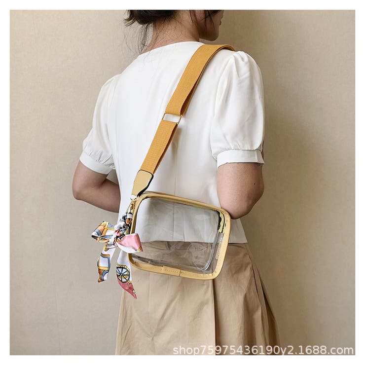 ショルダーバッグ クリアバッグ ビニールバッグ | PlusNao | 詳細画像9 