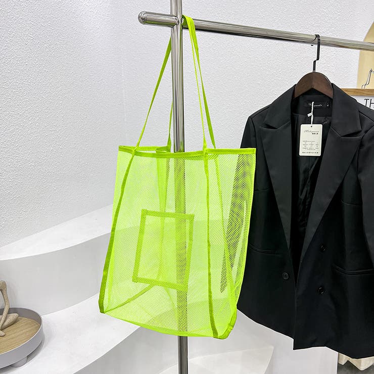 トートバッグ メッシュバッグ 手提げ | PlusNao | 詳細画像12 