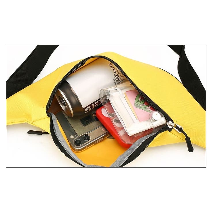 ボディバッグ ウエストバッグ ウエストポーチ | PlusNao | 詳細画像5 