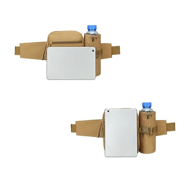 ウエストバッグ ウエストポーチ ボトルホルダー付き | PlusNao | 詳細画像10 