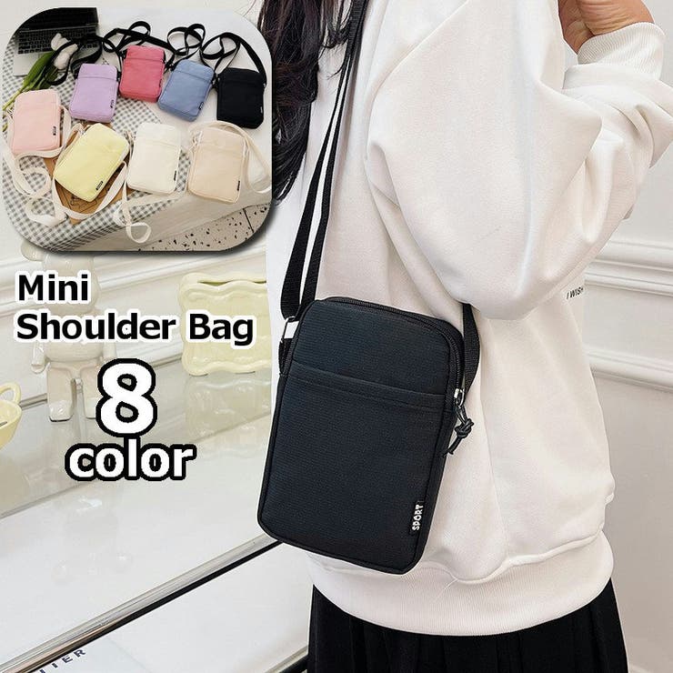 ミニショルダーバッグ サコッシュ ポシェット[品番：FQ000194451