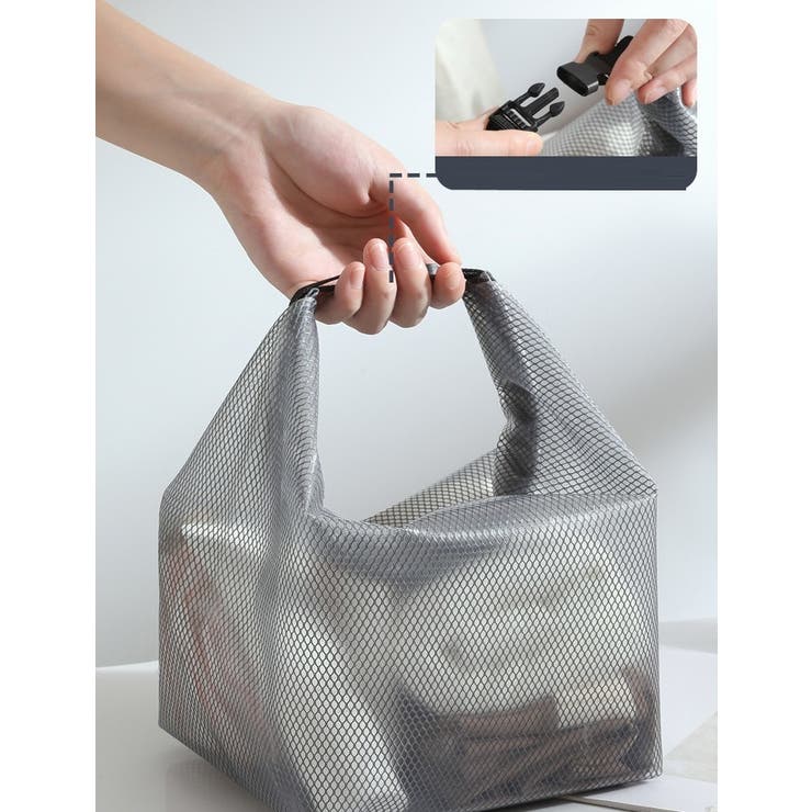 ビニールバッグ ハンドバッグ ビーチバッグ | PlusNao | 詳細画像9 