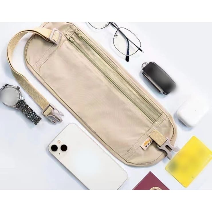 セキュリティポーチ ウエストポーチ シークレットポーチ | PlusNao | 詳細画像6 