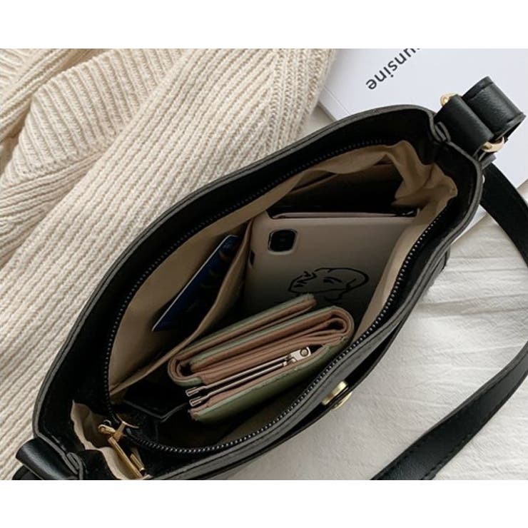 ミニショルダーバッグ レディース レザー調 | PlusNao | 詳細画像18 