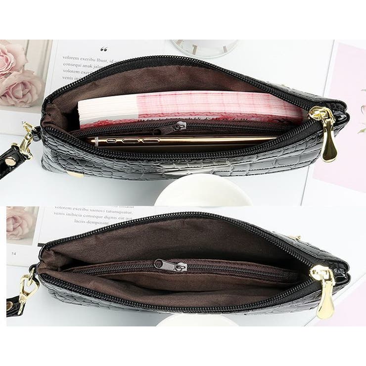 クラッチバッグ セカンドバッグ スマホポーチ | PlusNao | 詳細画像16 