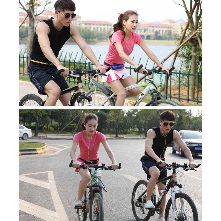 ランニングポーチ ウエストポーチ ヒップバッグ | PlusNao | 詳細画像2 