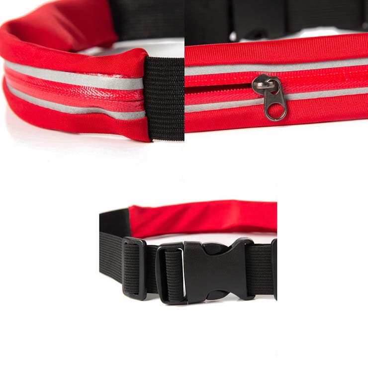 ランニングポーチ ウエストポーチ ヒップバッグ | PlusNao | 詳細画像7 