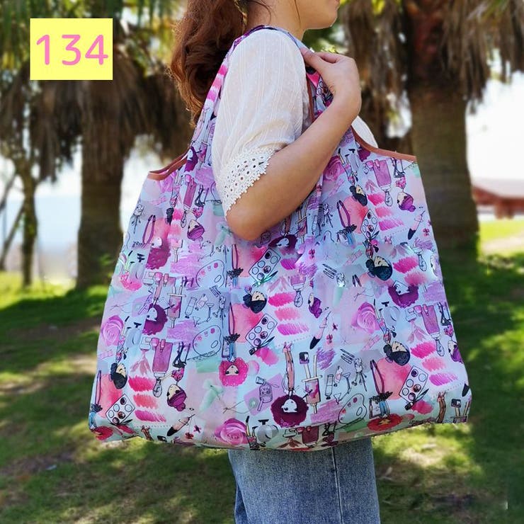 エコバッグ ショッピングバッグ 折り畳み | PlusNao | 詳細画像12 