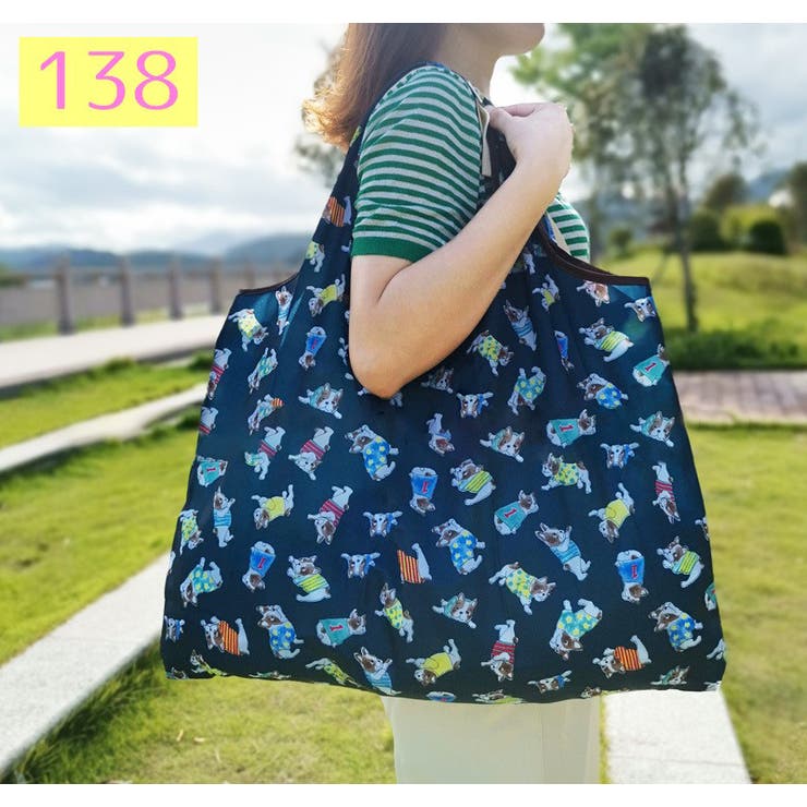 エコバッグ ショッピングバッグ 折り畳み | PlusNao | 詳細画像16 