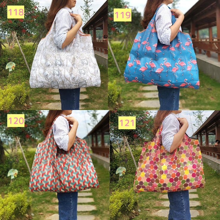 エコバッグ ショッピングバッグ 折り畳み | PlusNao | 詳細画像2 