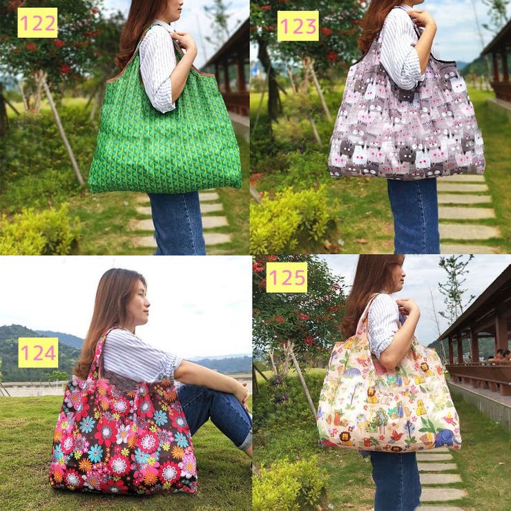 エコバッグ ショッピングバッグ 折り畳み | PlusNao | 詳細画像3 