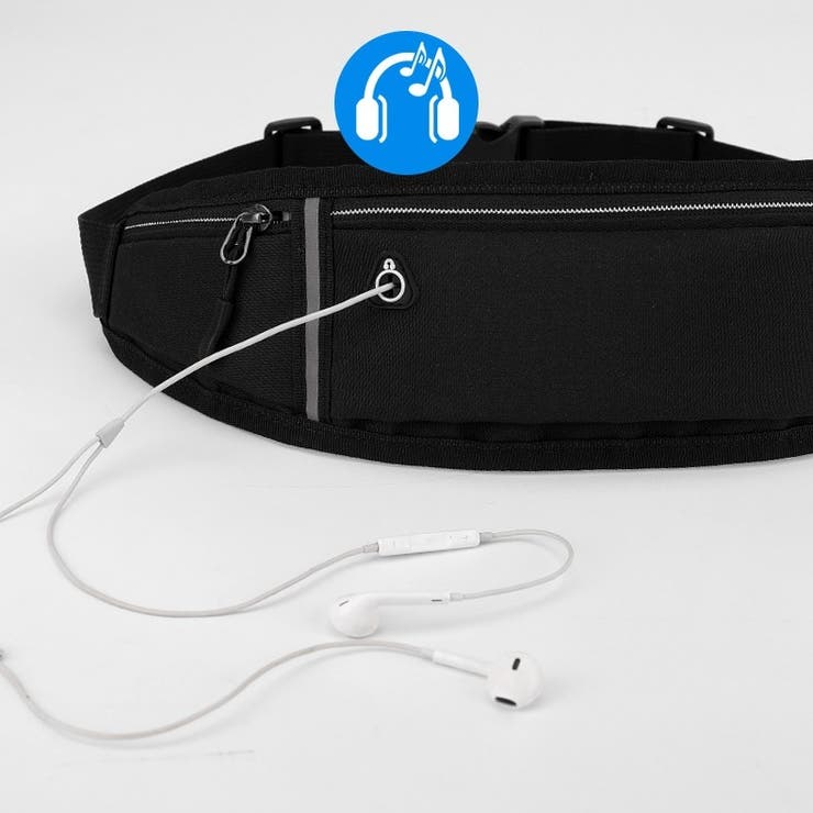 ランニングポーチ ウエストポーチ ボディバッグ | PlusNao | 詳細画像6 