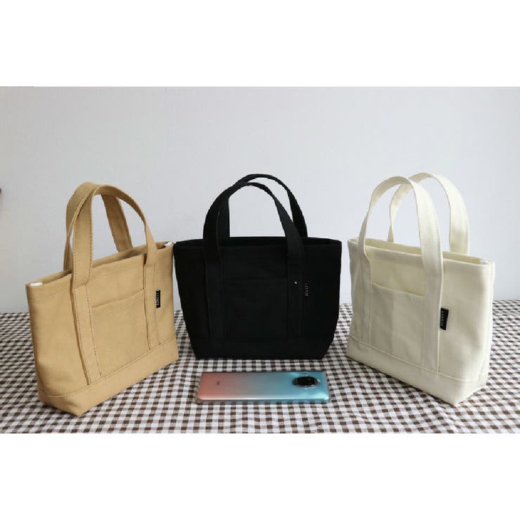 ミニトートバッグ ハンドバッグ ポケット | PlusNao | 詳細画像8 