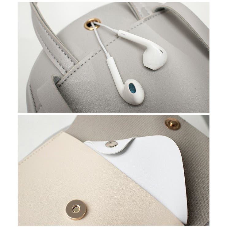 リュックサック ミニリュック ショルダーバッグ | PlusNao | 詳細画像18 