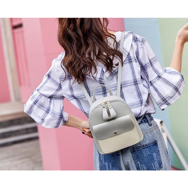 リュックサック ミニリュック ショルダーバッグ | PlusNao | 詳細画像4 