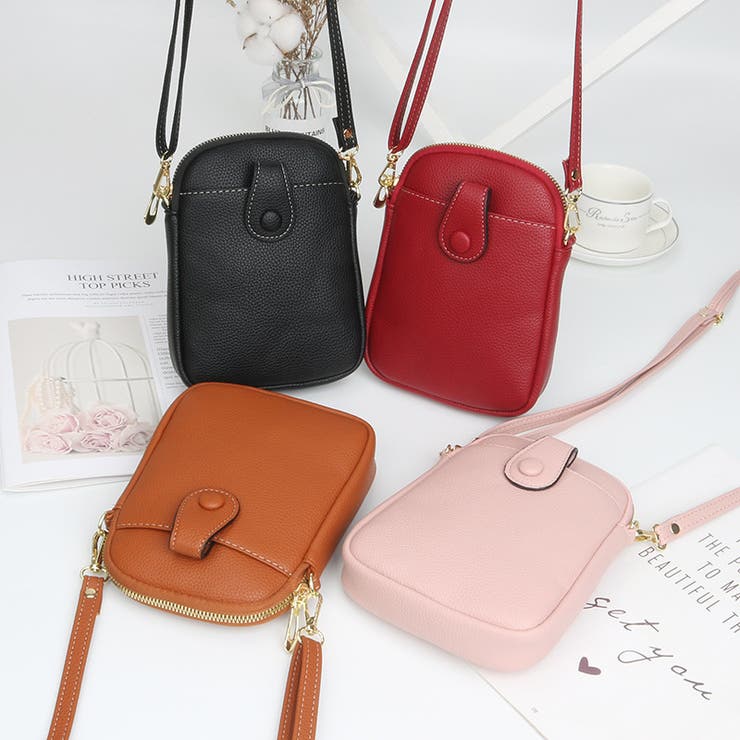 ミニショルダーバッグ ポシェット スマホポーチ | PlusNao | 詳細画像2 