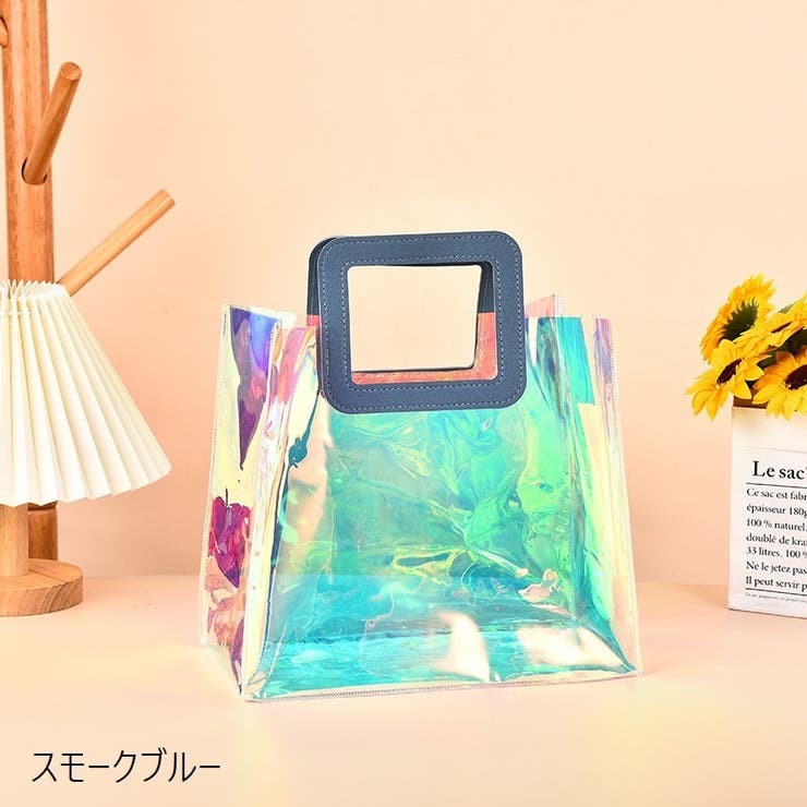 ビニールバッグ ハンドバッグ 透明バッグ | PlusNao | 詳細画像11 