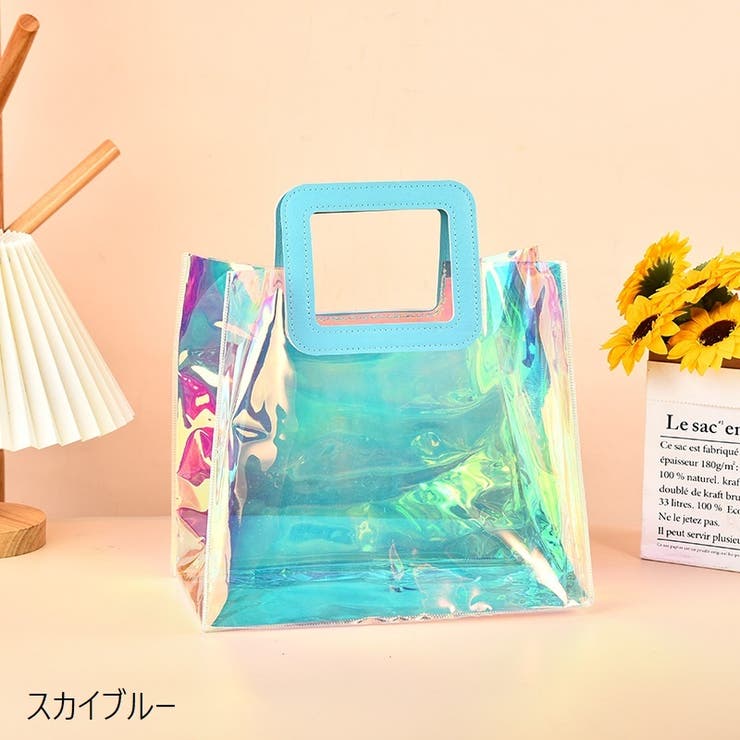 ビニールバッグ ハンドバッグ 透明バッグ | PlusNao | 詳細画像5 