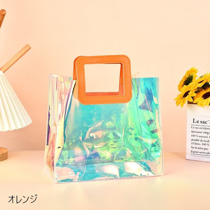 ビニールバッグ ハンドバッグ 透明バッグ | PlusNao | 詳細画像9 