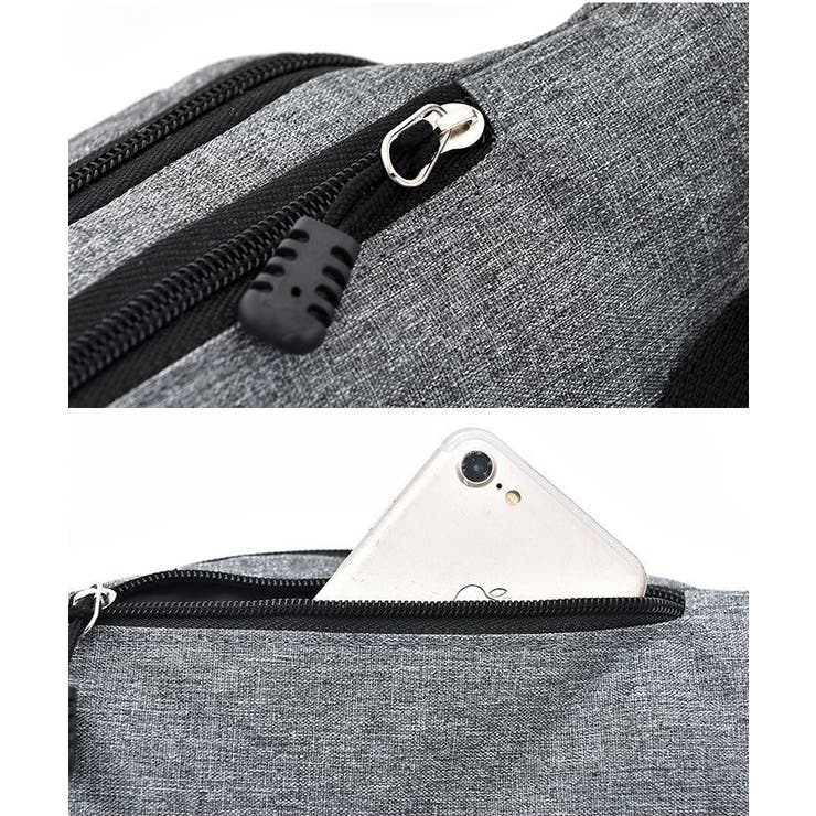 ボディバッグ ウエストポーチ メンズ | PlusNao | 詳細画像11 