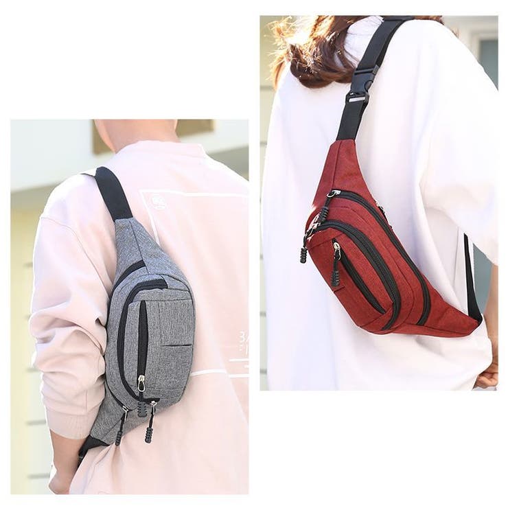 ボディバッグ ウエストポーチ メンズ | PlusNao | 詳細画像4 