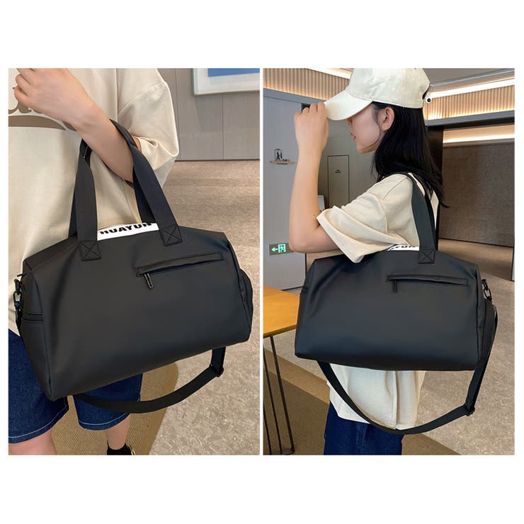 ボストンバッグ ショルダーバッグ 旅行カバン | PlusNao | 詳細画像3 