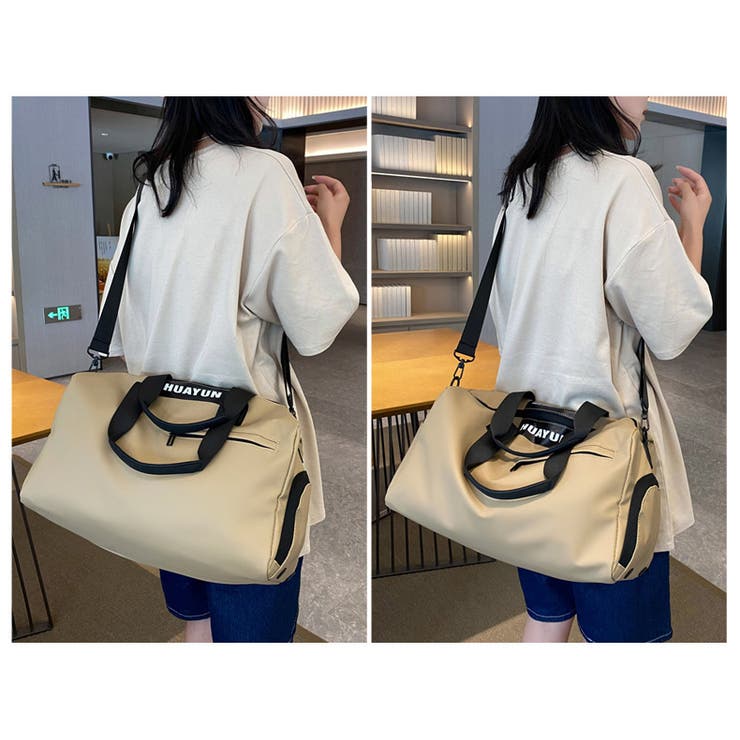 ボストンバッグ ショルダーバッグ 旅行カバン | PlusNao | 詳細画像5 