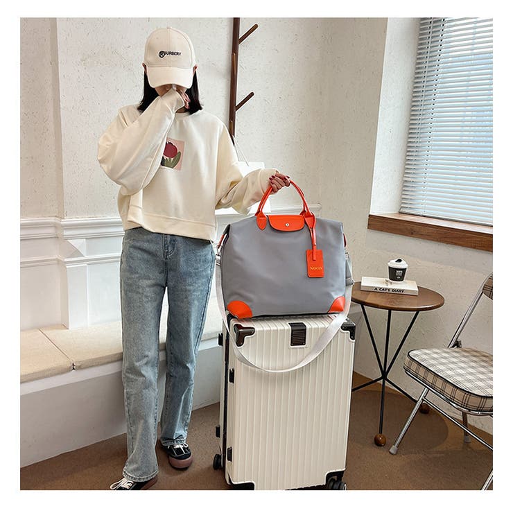 2wayバッグ ボストンバッグ ショルダーバッグ | PlusNao | 詳細画像3 