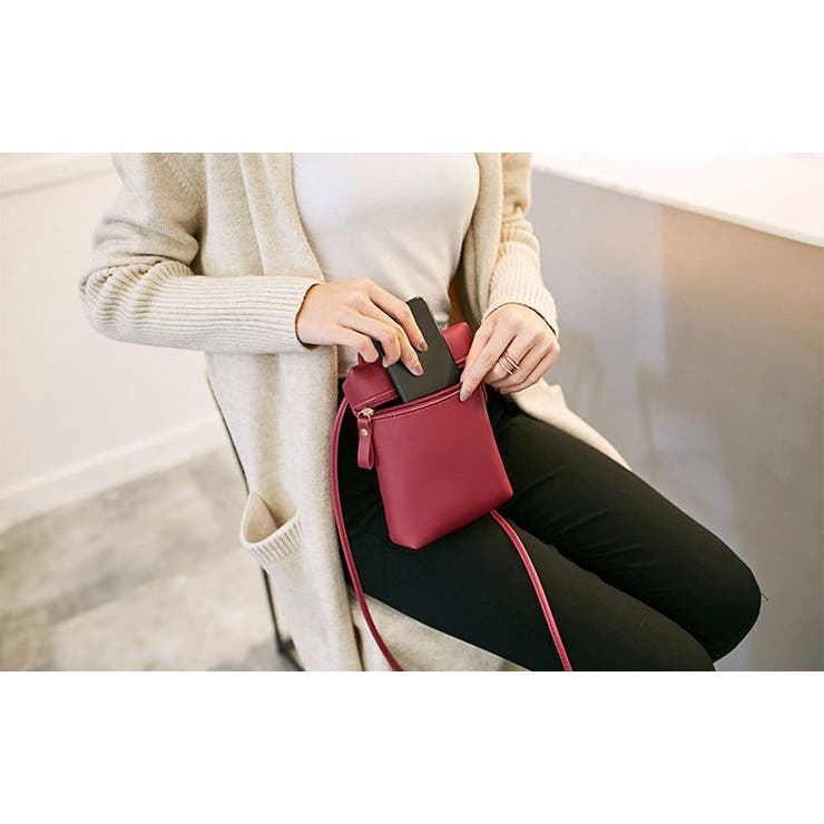 ショルダーバッグ ミニ コンパクトスコッシュ | PlusNao | 詳細画像6 
