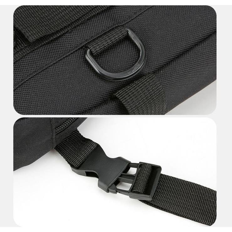 ボディバッグ チェストバッグ ベスト型 | PlusNao | 詳細画像12 