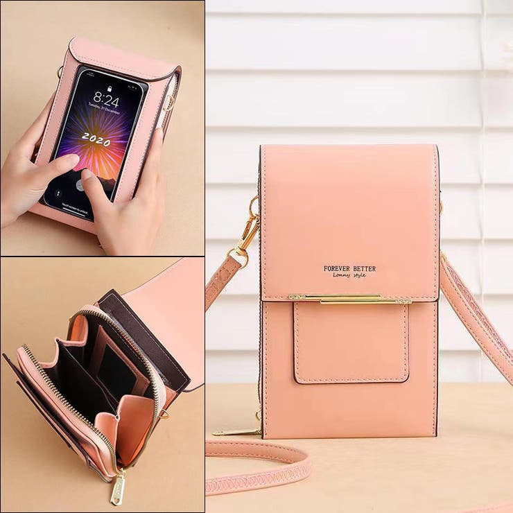 ミニショルダーバッグ スマホポーチ スマホポシェット | PlusNao | 詳細画像11 