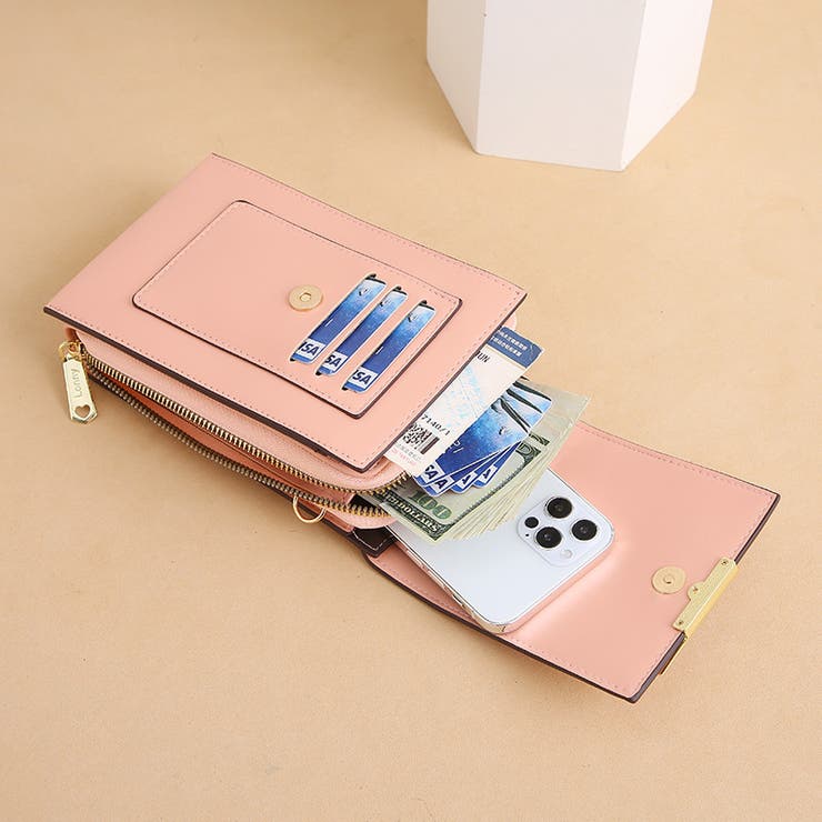 ミニショルダーバッグ スマホポーチ スマホポシェット | PlusNao | 詳細画像8 