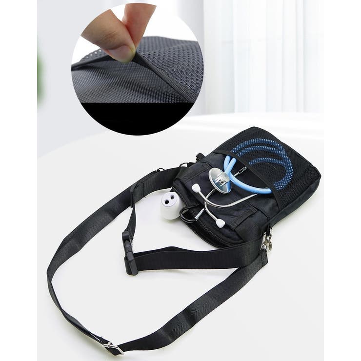 ナースポーチ エプロンバッグ マチ付き | PlusNao | 詳細画像8 