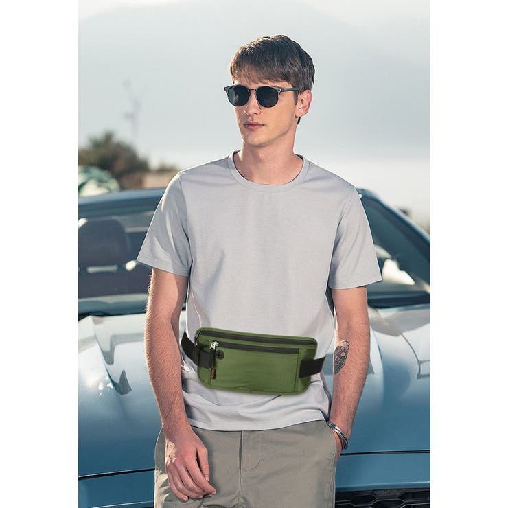 ウエストポーチ ウエストバッグ 男女兼用 | PlusNao | 詳細画像4 