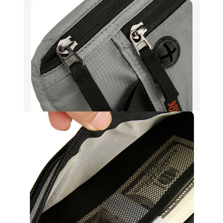 ウエストポーチ ウエストバッグ 男女兼用 | PlusNao | 詳細画像9 