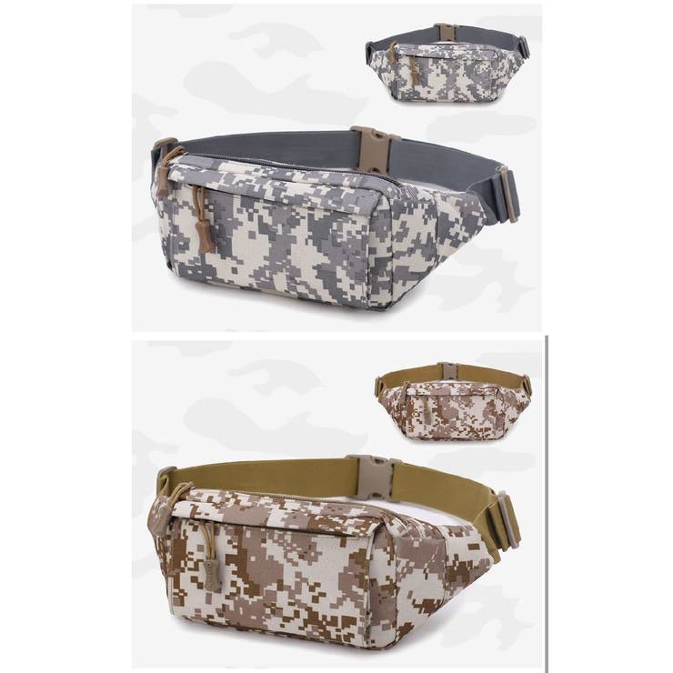 ウエストポーチ ウエストバッグ 男女兼用 | PlusNao | 詳細画像10 