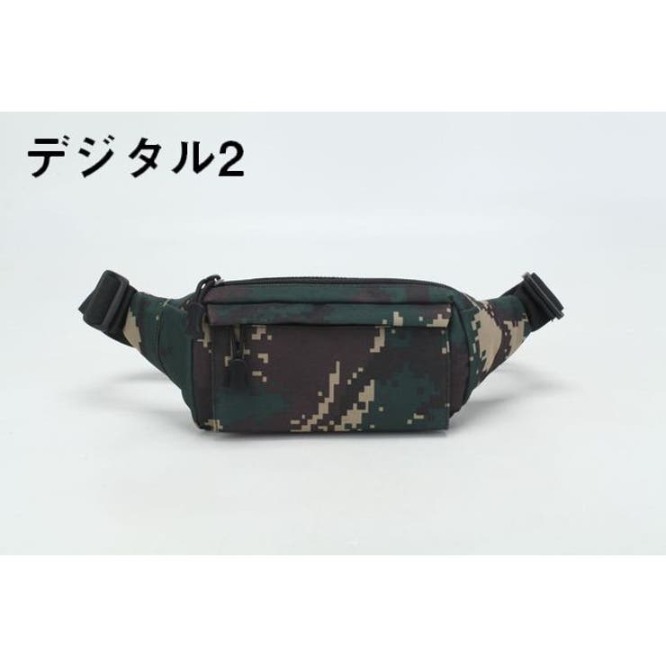 ウエストポーチ ウエストバッグ 男女兼用 | PlusNao | 詳細画像19 