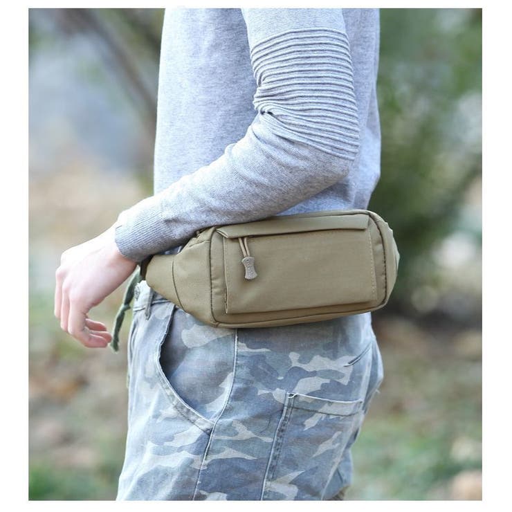 ウエストポーチ ウエストバッグ 男女兼用 | PlusNao | 詳細画像6 